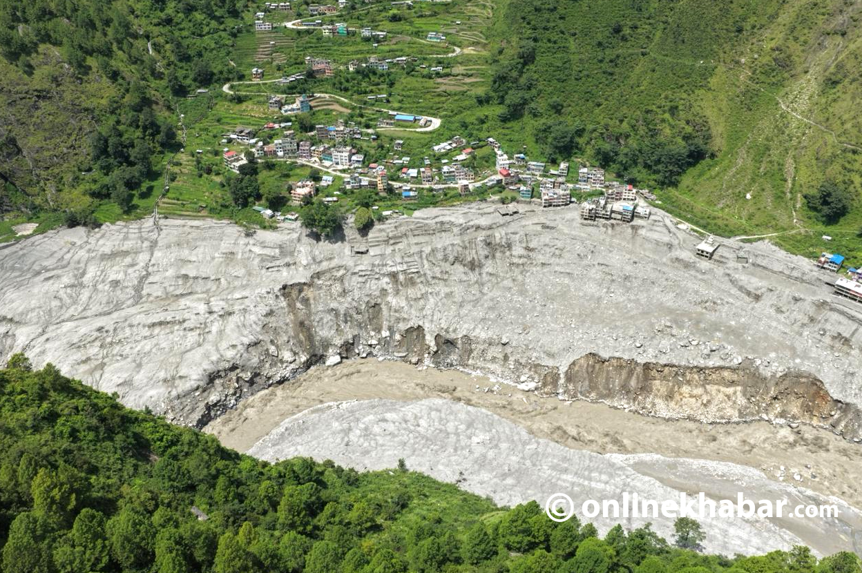 Syabrubesi devastated by Bhotekoshi flood (In Photos)