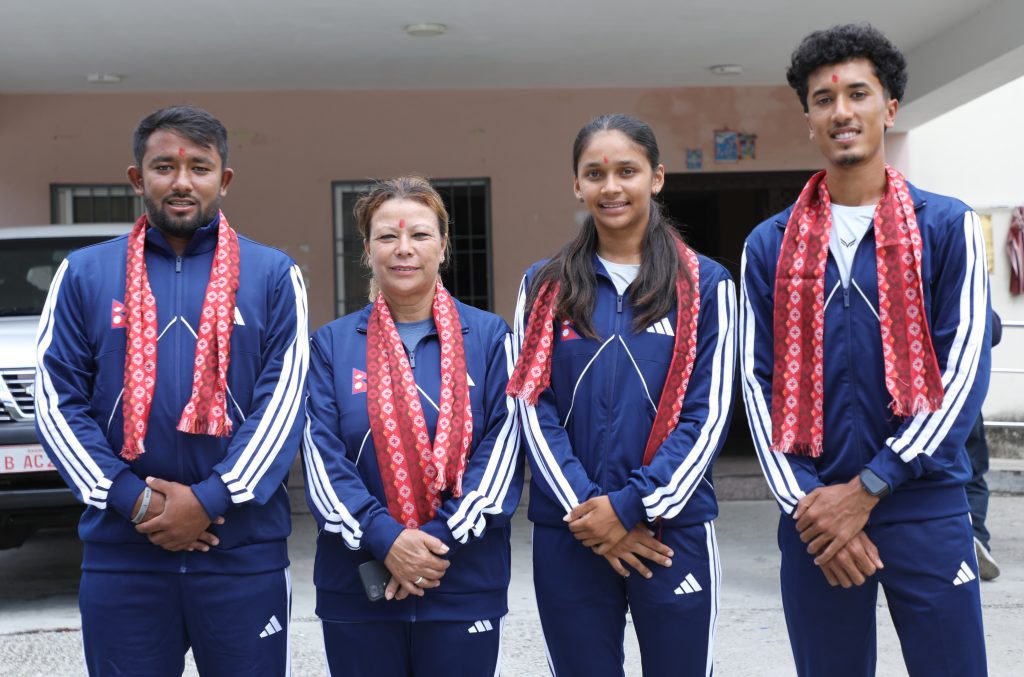 Nepali tennis team to prepare for 20th Asian Games in India