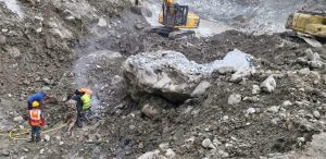 Rescue team still unable to enter Trishuli-3A tunnel as mud, water block access