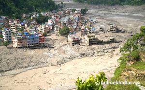 Students escaped before flood destroyed Trishuli school; 15 still await rescue