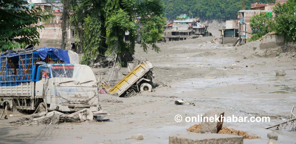 Rasuwa flood: At least seven dead, dozens missing as rescue operations continue