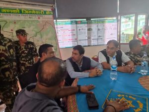 Army team reaches Upper Trishuli-3A project to rescue stranded employees