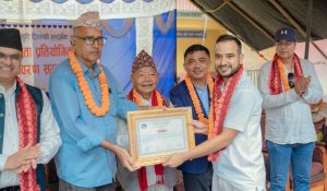 Manjil of Jumla wins first place in National Poetry Competition