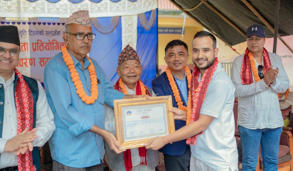 Manjil of Jumla wins first place in National Poetry Competition