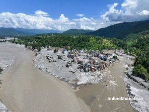 Rasuwa flood damages schools, leaves students and teachers stranded