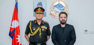 Indian Army chief General Dhiraj Seth meets PM Balen Shah