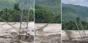 Trishuli flood sweeps away Charaundi suspension bridge