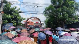 Protesters surround Simara Police Office over Garima’s murder