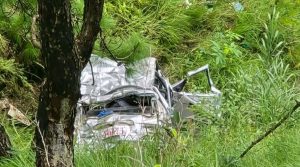 Vehicle carrying High Court chief judge crashes in Makwanpur
