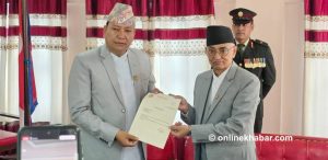 Kiran Thapa appointed Bagmati chief minister with support from three parties