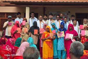 57 families in Dhanusha receive land ownership certificates 10 years after survey