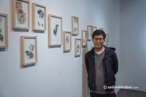 Nabin Nalbo’s ‘Temples, Nature and Pooches’ on display at Gallery Mcube