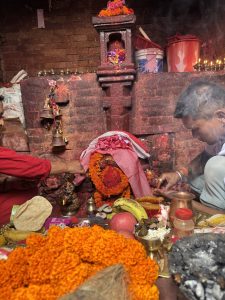 Forgiveness puja performed at Palanchok Bhagawati Temple