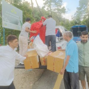 Health supplies, vaccines provided to prevent disease among flood-hit livestock