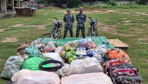Rs 2.6 million worth of illegal goods seized in Siraha