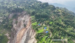 120 families in Sangurigadhi at high risk of landslides (Photos)