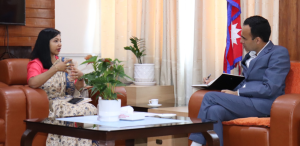 Minister Timilsina, Kathmandu acting mayor discuss Bancharedanda waste management