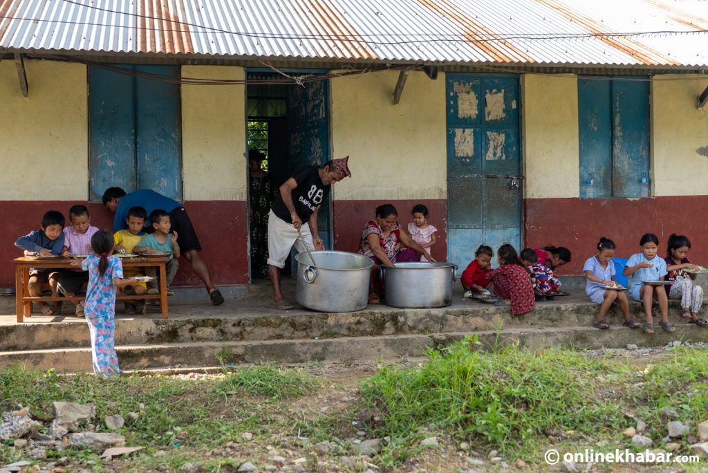Bhotekoshi flood - children - Uttargaya