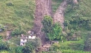 Landslide damages 7 houses and sheds in Badimalika, Bajura