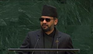 Balen Shah urges climate justice, Himalayan cooperation in UN address