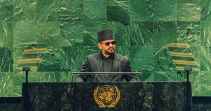 Balen Shah takes Nepal’s climate justice message to UNGA