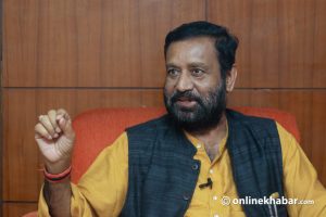 Bimalendra Nidhi calls for unity to tackle natural disaster