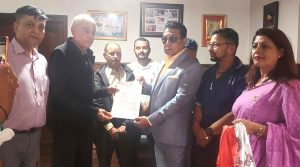 Deepak Manange joins Nepali Congress