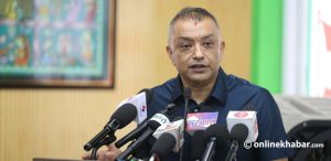 Gagan Thapa urges Deuba to inaugurate Nepali Congress general convention