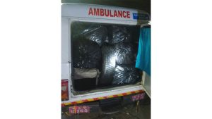 450 kg of marijuana seized from ambulance in Sunsari