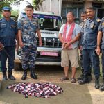 Scorpio driver arrested in Siraha with 123 bottles of narcotic drugs