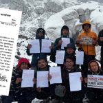 Gandaki government urges Manaslu Base Camp hunger strikers to join talks