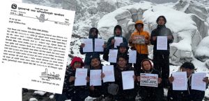 Gandaki government urges Manaslu Base Camp hunger strikers to join talks