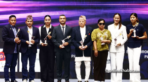 Chandra Bahadur Thapa, Arika Gurung named Best Male and Female Athletes at NSJF Sports Awards