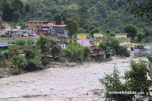 Historic Pharse Bazaar swept away by Kali Gandaki flood