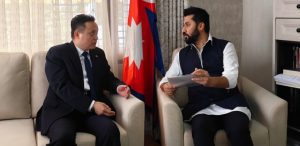 Lamichhane, Chinese ambassador discuss support after Bhotekoshi flood