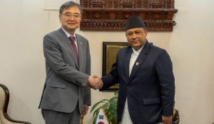 Korean foreign minister: We will help in post-flood reconstruction, advocate for Nepal in international forums