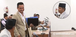 UML chief whip objects to Home Minister walking across House while MP was speaking