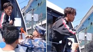 Dispute over fine preceded bus fire in Tripureshwor