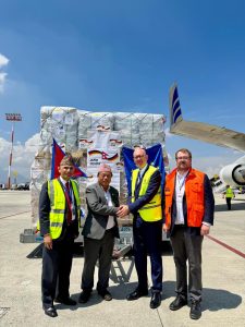 67 tonnes of disaster relief supplies delivered to Nepal