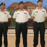 Promoted Nepal Army officers receive rank insignia