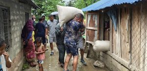 9 families from Patrakhalla moved to safer places after flooding in Jogbuda