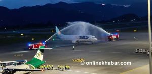 Flydubai begins commercial flights from Pokhara International Airport