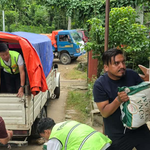 ANNFSU continues humanitarian campaign, distributes relief to flood-affected families in Rasuwa