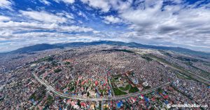 Kathmandu skies clear after four days of rain (Photos)