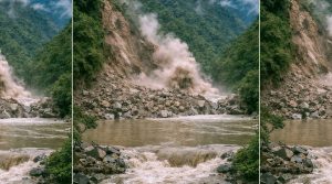 Landslide-blocked Kimrong Khola reopens, immediate risk subsides