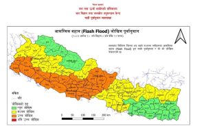 High alert at hydroelectric projects in the Gandaki basin after heavy rain forecast