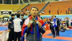 20th Asian Games: Nepal’s Min Bahadur advances to semifinals in men’s karate