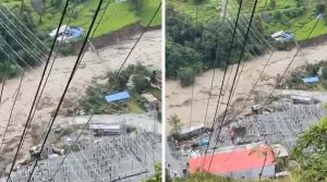 Flood damages 40 MW Rahughata Hydropower Project in Myagdi
