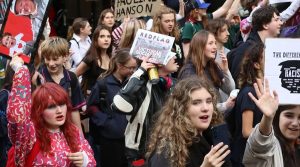 Students protest in Australia against new immigration policy