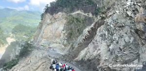 ‘Nailing’ technique to be applied on cliff as landslides continue unabated at Tuilkhola